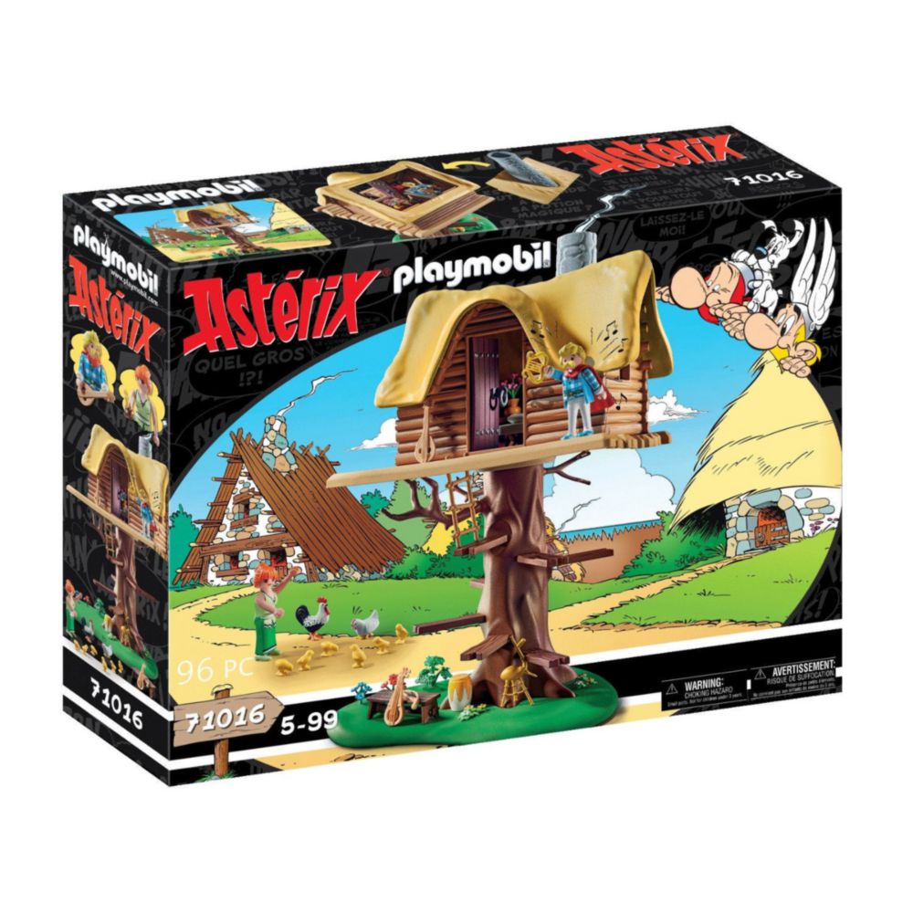Set De Juego Playmobil Asterix Asurancetúrix Con Casa Del Árbol