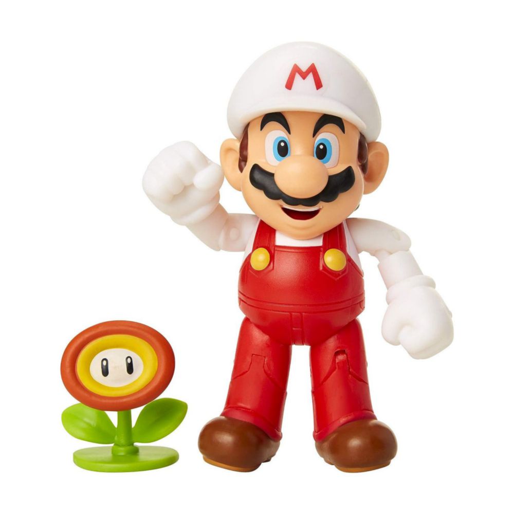 Figura Nintendo 10.5Cm Fire Mario