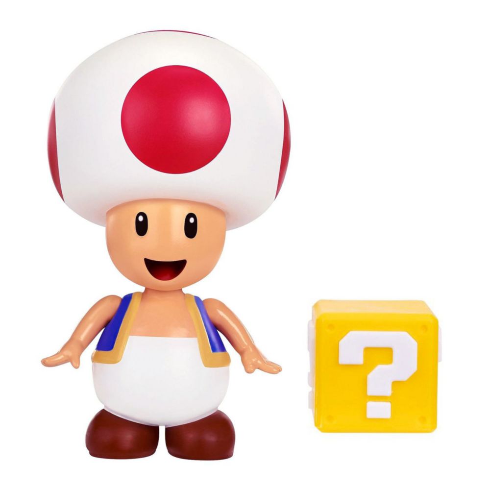 Figura Nintendo 10.5Cm Red Toad