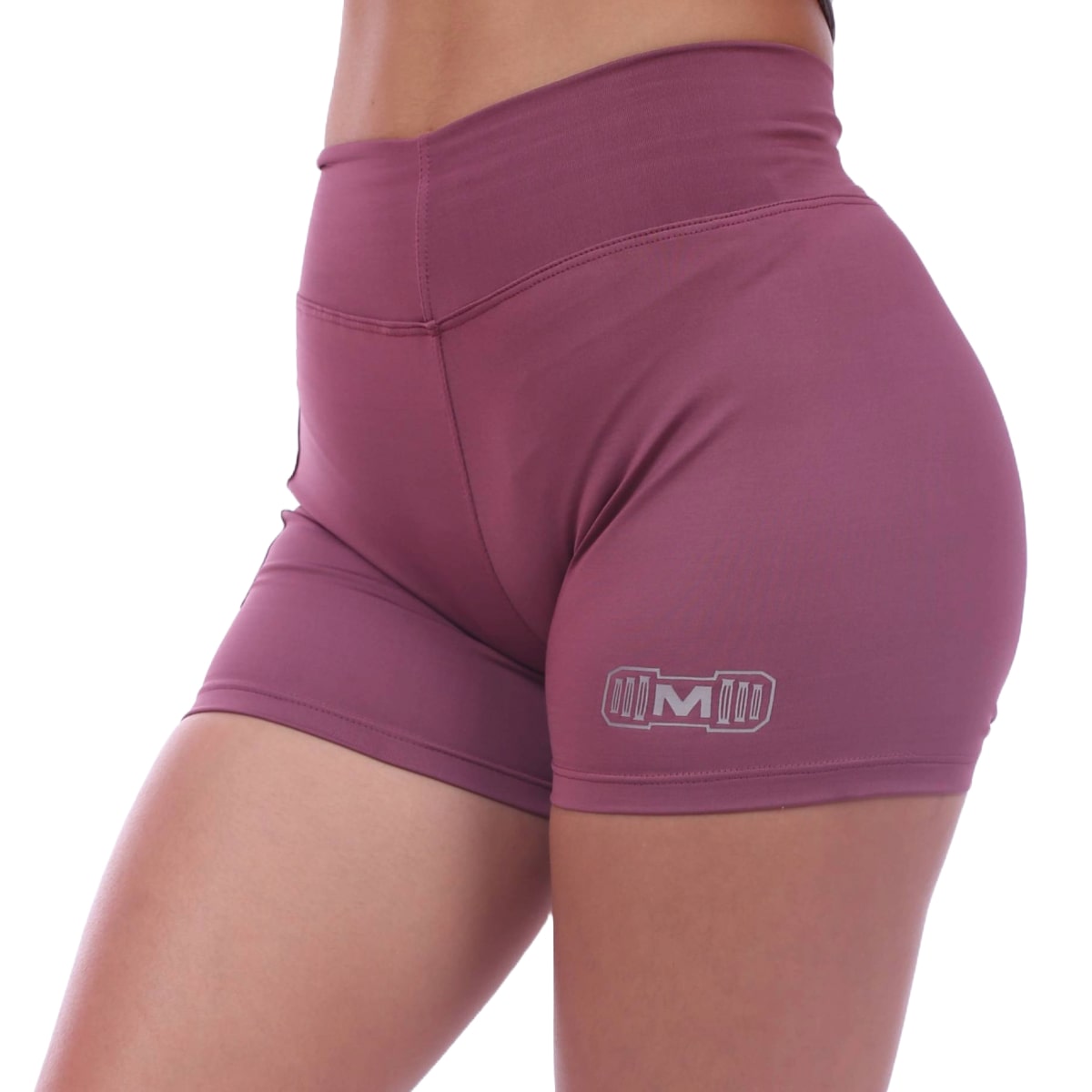 Short Pantaloneta con Bolsillo Lateral Muscle Museum Palo Rosa para Mujer