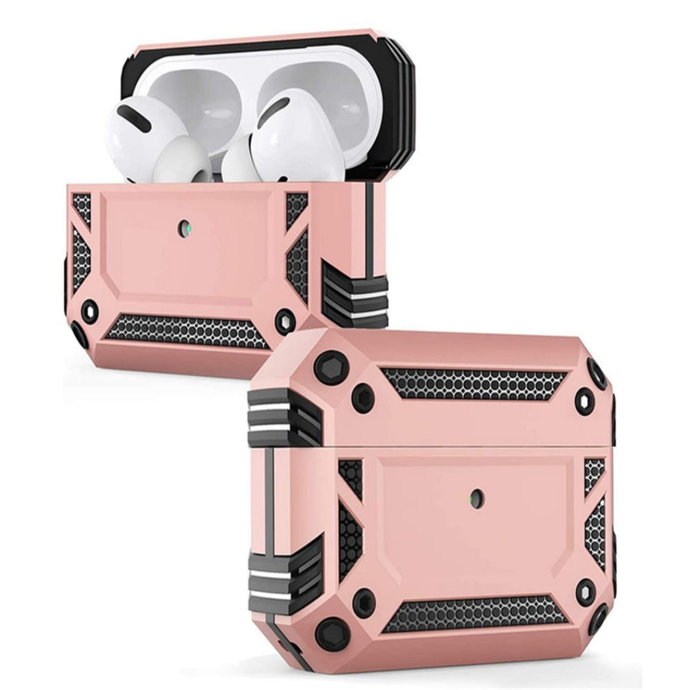Case Armor Para Audifono Airpods Pro 2 - Oro Rosa