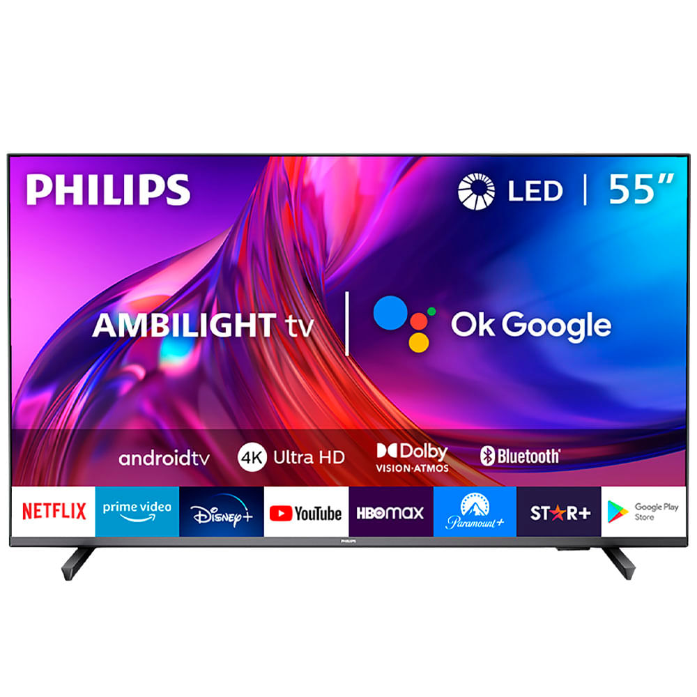 Televisor PHILIPS LED 55" UHD 4K Smart TV 55PUD7906