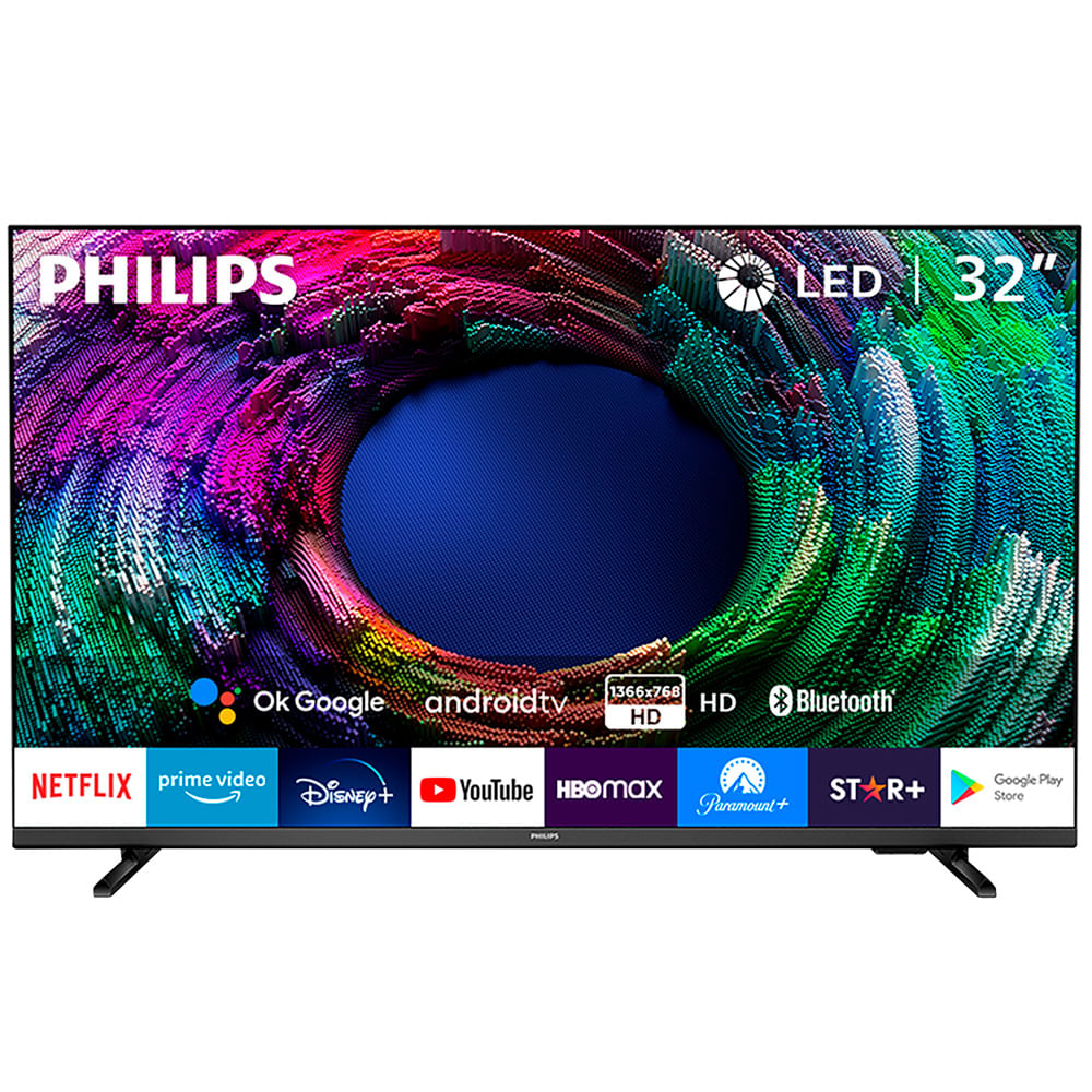 Televisor PHILIPS LED 32'' HD Smart Tv Android 32PHD6917