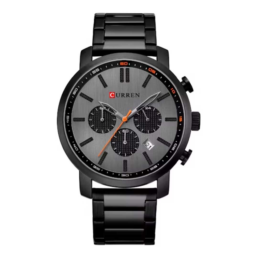 Reloj Curren Elegante Negro Cur-57