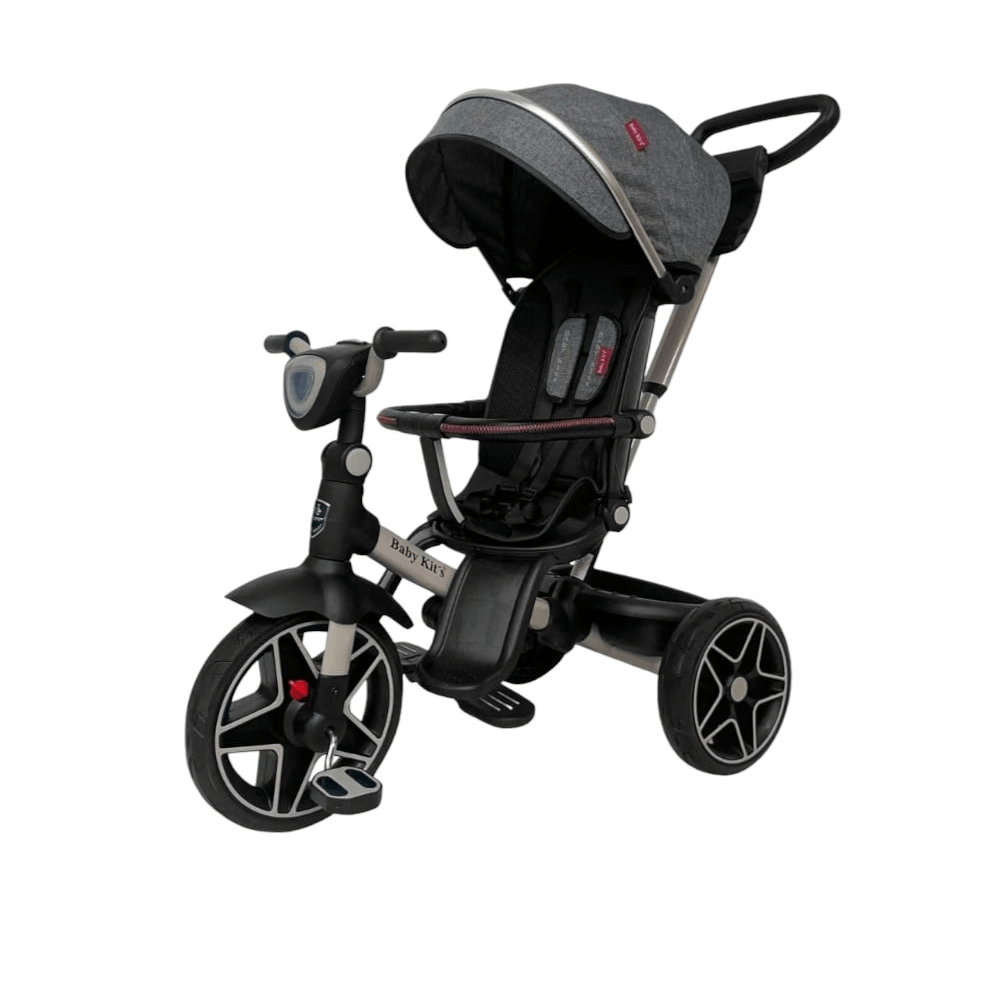 Triciclo Baby Kit'S Explorer Lx Gris