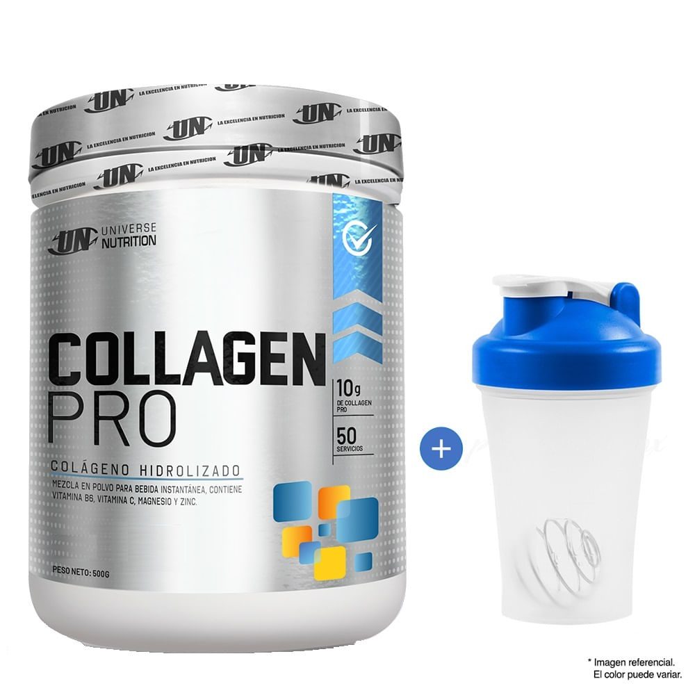 Colageno Hidrolizado Collagen Pro 500 Gr Fruit Punch Universe Nutrition