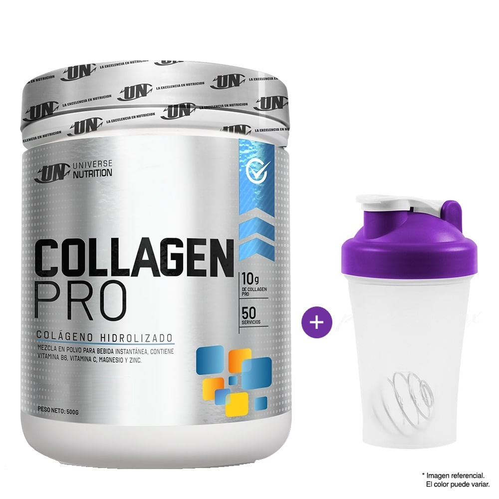 Colageno Hidrolizado Collagen Pro 500 Gr Mora Universe Nutrition