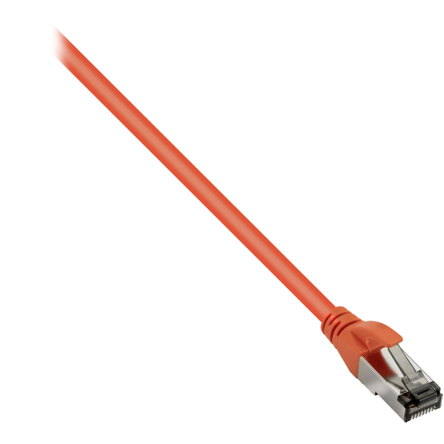 Cable de Conexión Ethernet de Doble Blindaje Pearstone Cat 7 1 Naranja