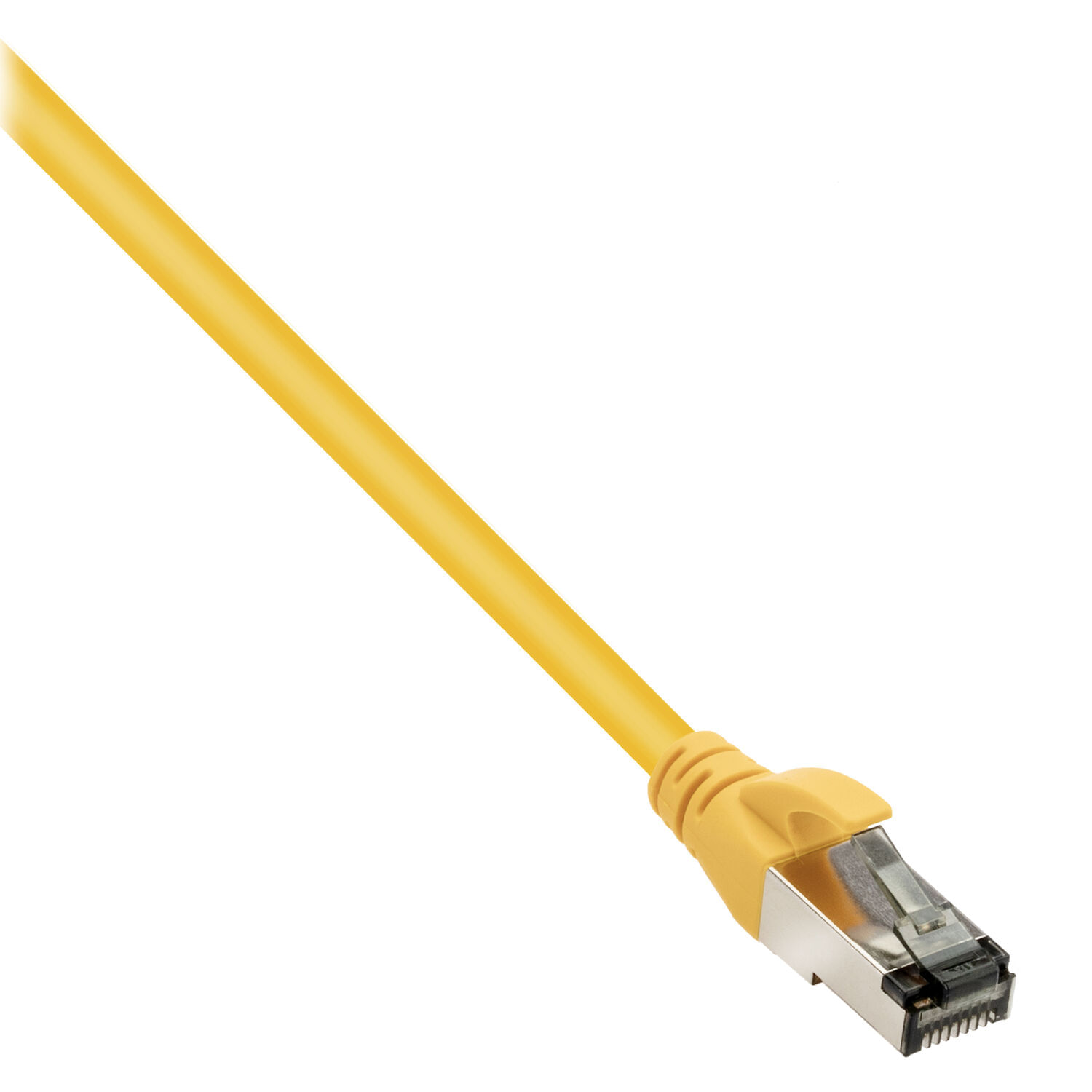 Cable de Conexión Ethernet de Doble Blindaje Pearstone Cat 7 10 Amarillo