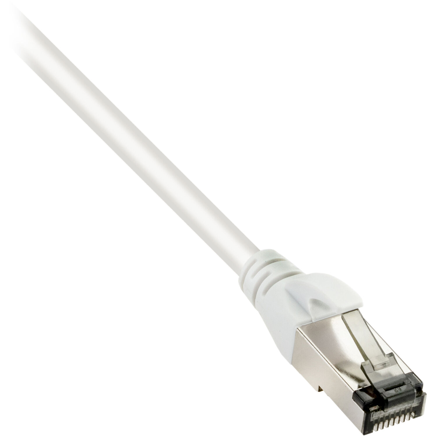 Cable de Conexión Ethernet de Doble Blindaje Pearstone Cat 7 10 Blanco