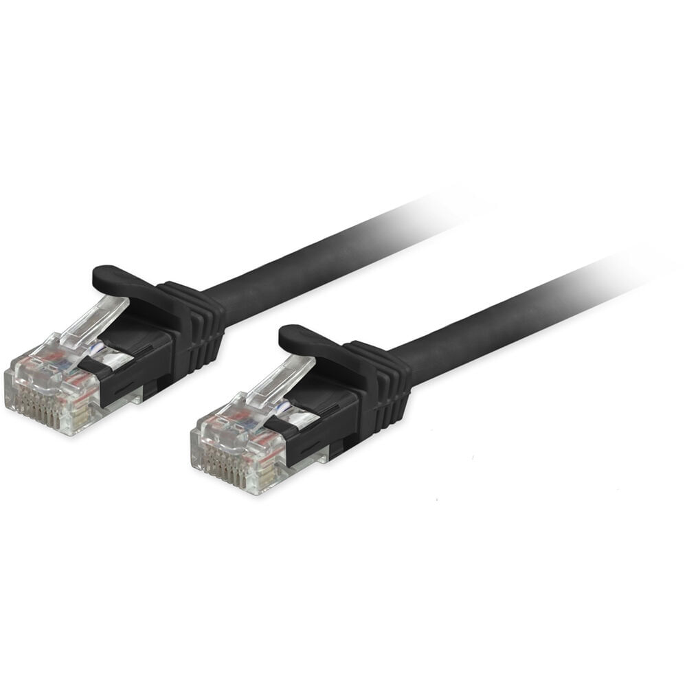 Cable de Parche Ethernet sin Blindaje Comprehensive Cat6A Snagless 15 Negro