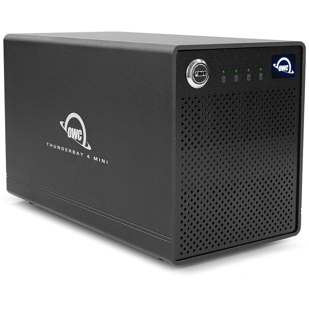 Owc Thunderbay 4 Mini 8Tb Ssd Thunderbolt 3 Raid 5 Array de 4 Unidades