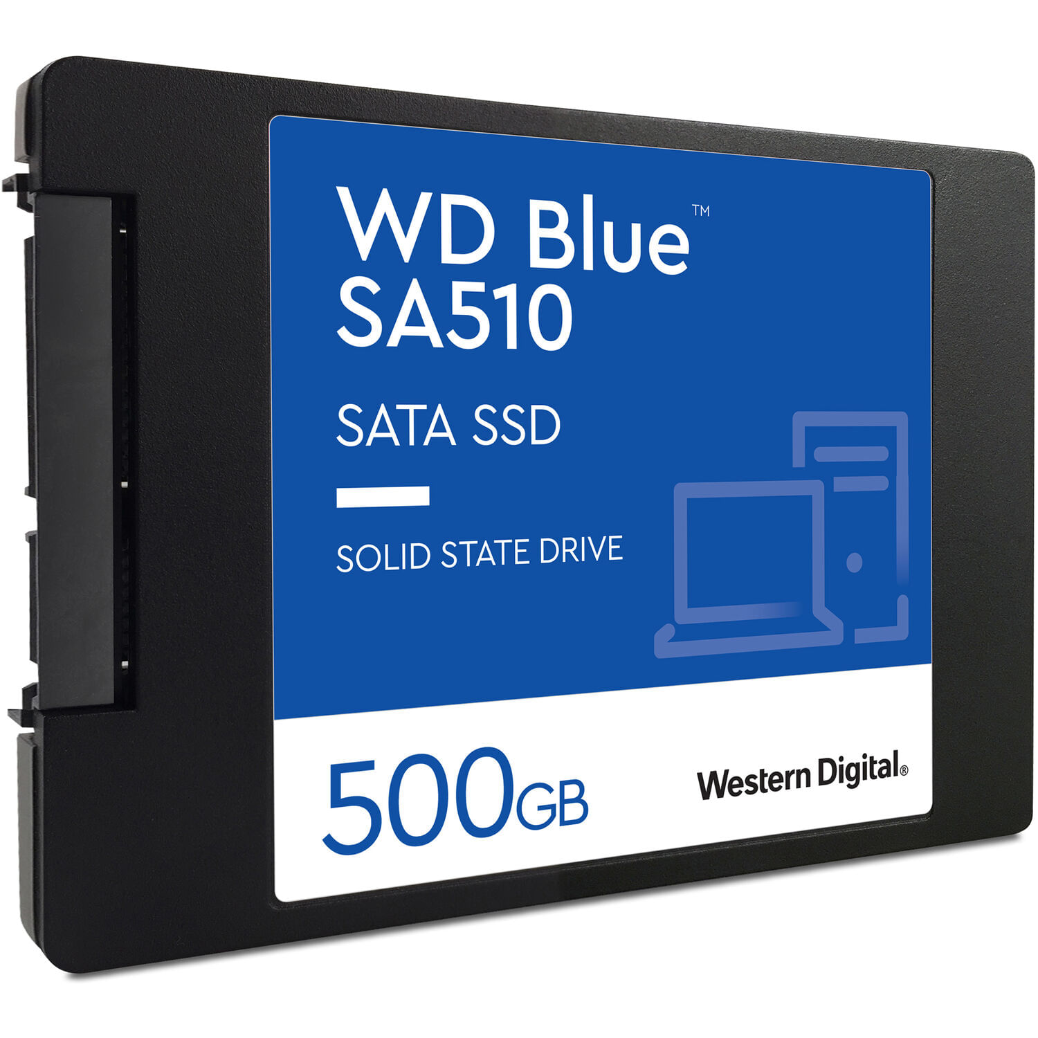 Ssd Interno Wd Blue Sa510 Sata Iii de 500Gb de Capacidad Y Tamaño 2.5