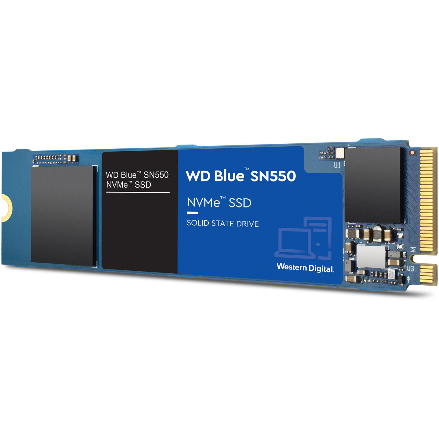 Ssd Interno Wd Blue Sn550 Nvme M.2 de 250Gb