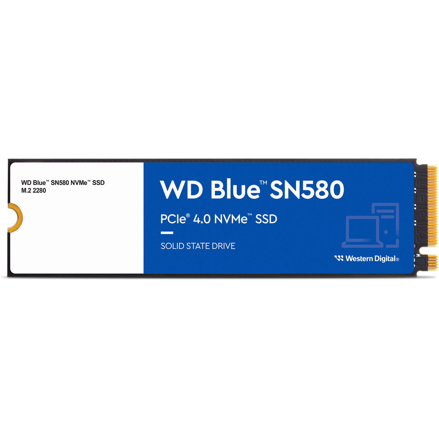 Ssd Interno Wd Blue Sn580 Nvme M.2 de 2Tb