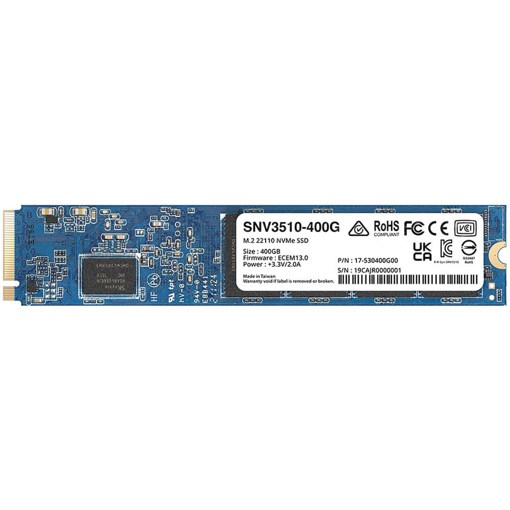 Ssd Synology Snv3510 Nvme M.2 22110 de 400Gb