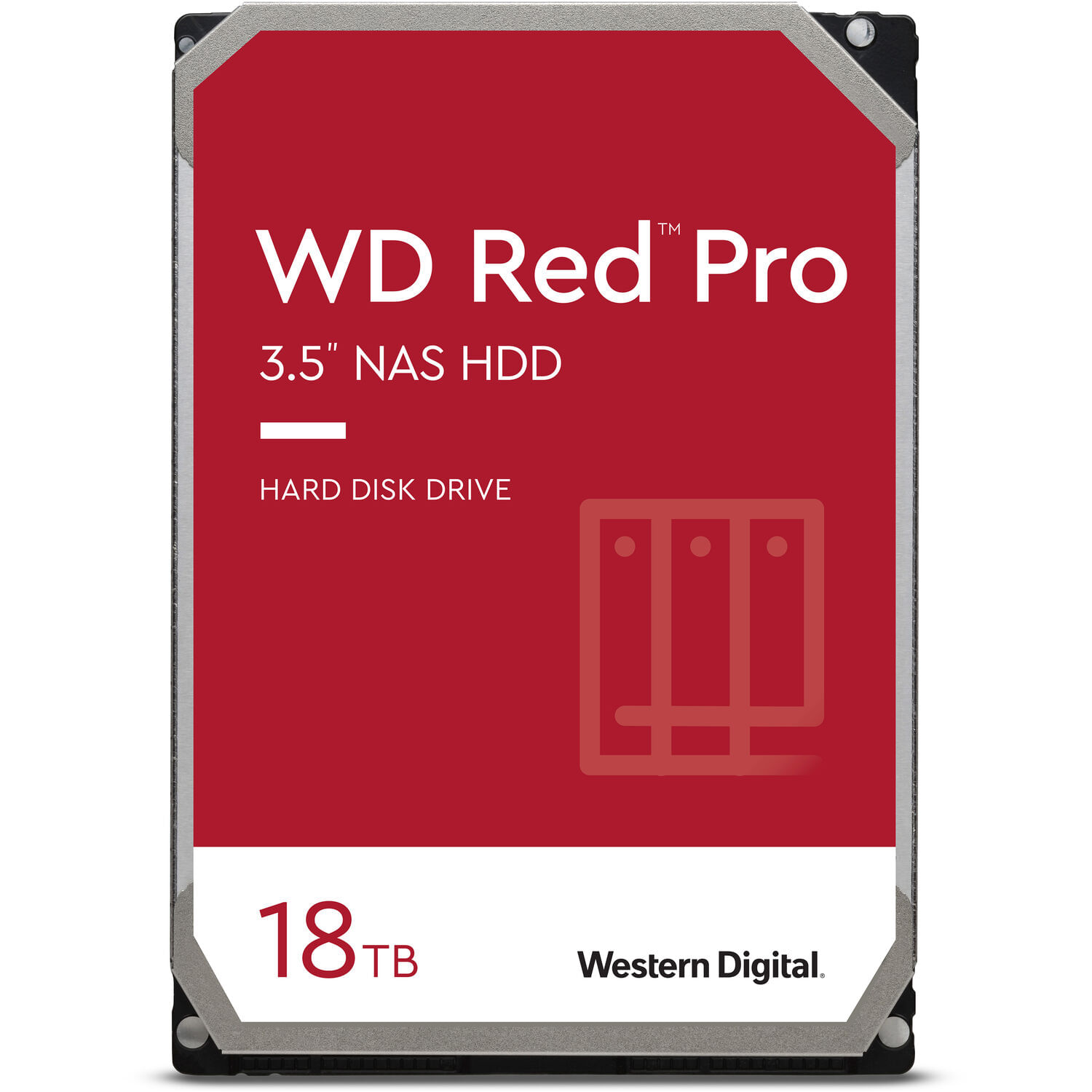 Disco Duro Interno Nas Wd Red Pro 18Tb Wd181Kfgx Sata Iii 3.5 7200 Rpm Retail