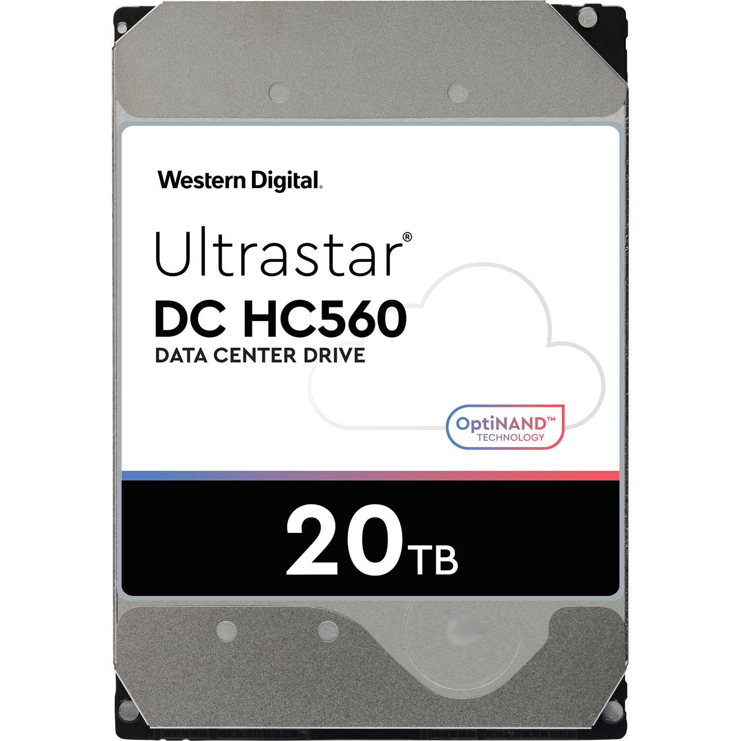 Disco Duro Interno Wd Ultrastar Dc Hc560 de 20Tb Sata Iii 3.5 a 7200 Rpm