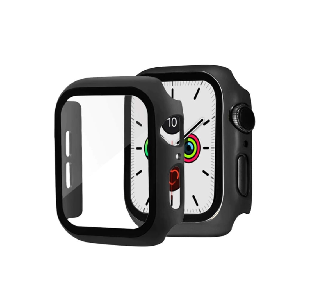 Case para Apple Watch Genérico 45 mm color negro