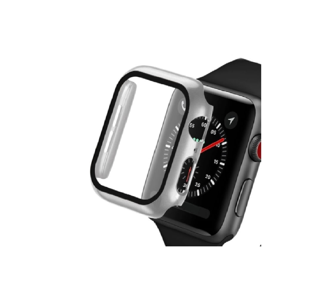 Case para Apple Watch Genérico 41 mm color Plateado