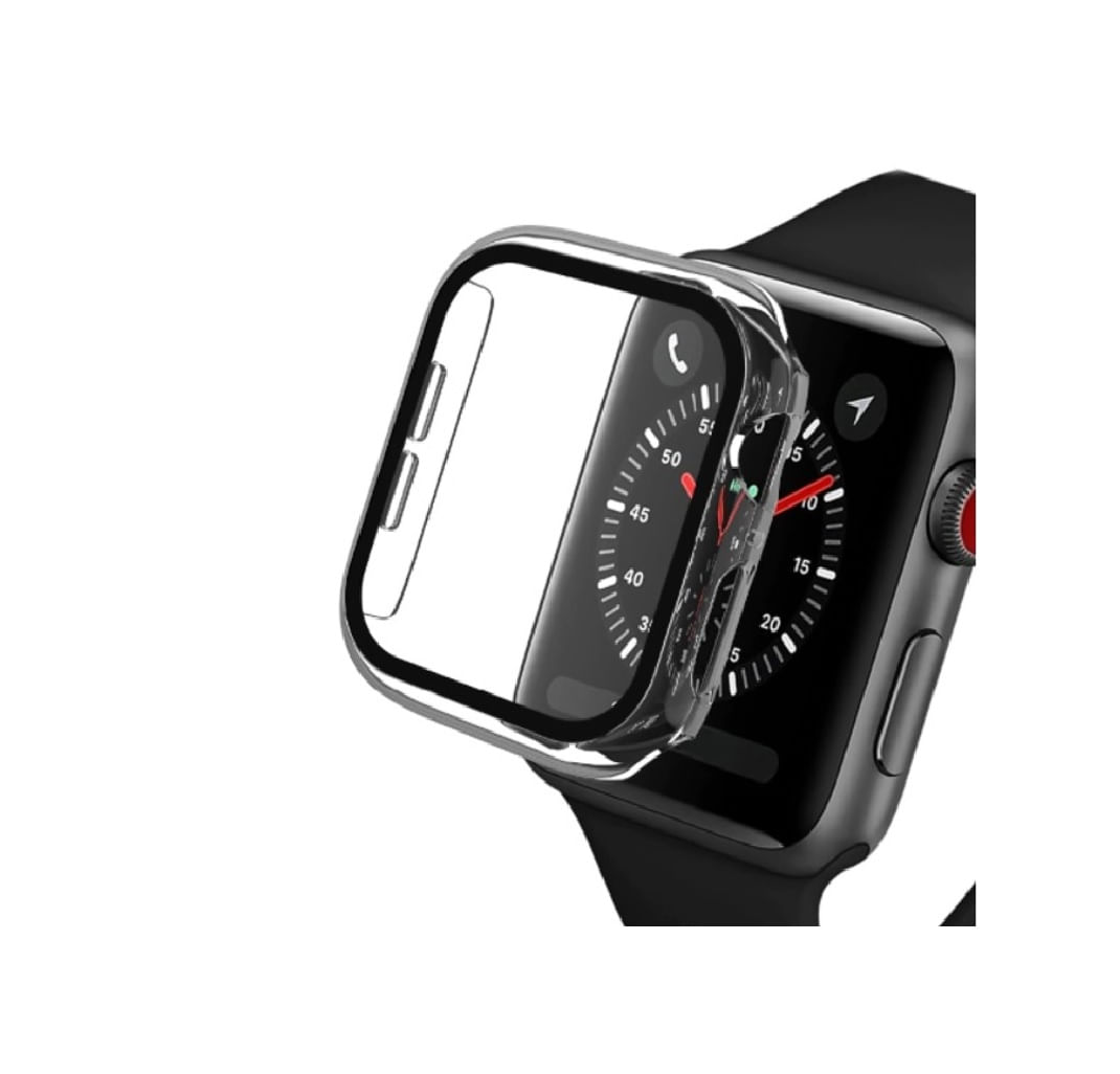 Case para Apple Watch Genérico 45 mm color Transparente