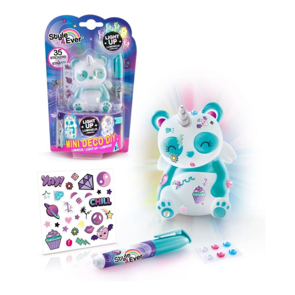 Juguete Canal Toys Mini Deco Light Up Style 4Ever Panda