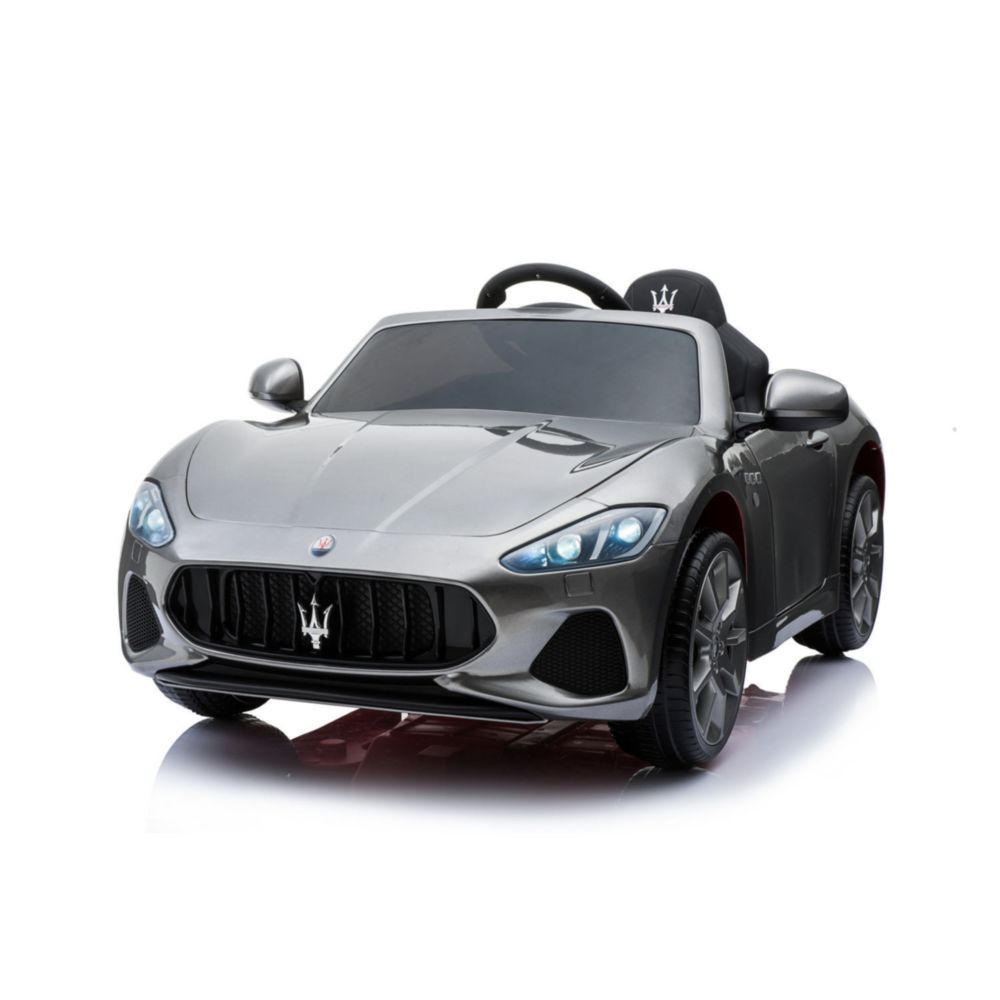 Carro A Batería Maserati Gli Plateado