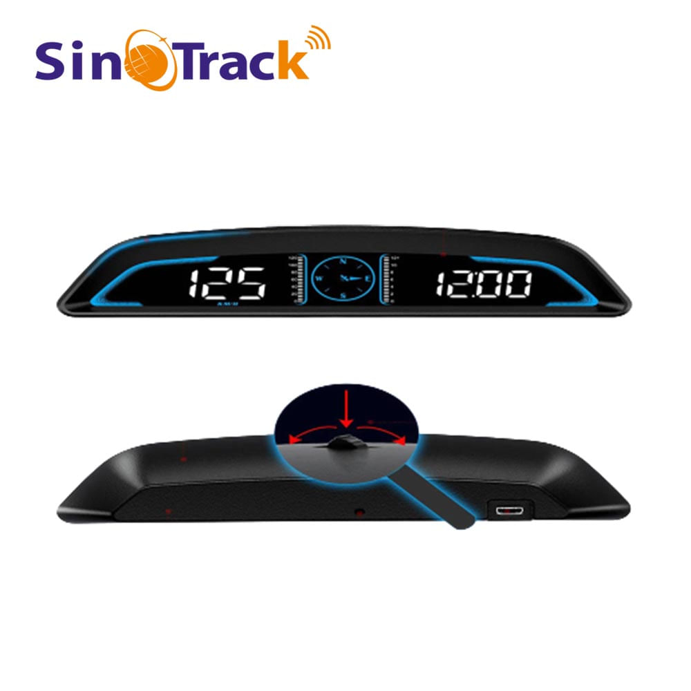 Hud Display GPS SINOTRACK G3 Velocímetro Alarma de Velocidad Reloj digital