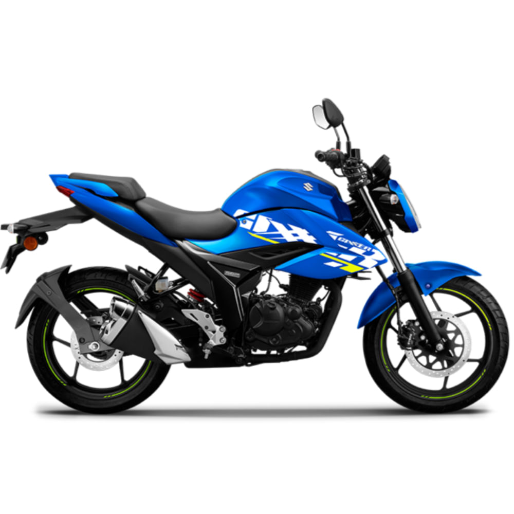 Motocicleta Suzuki Gixxer 150 Naked Azul 2024 - SOAT Gratis