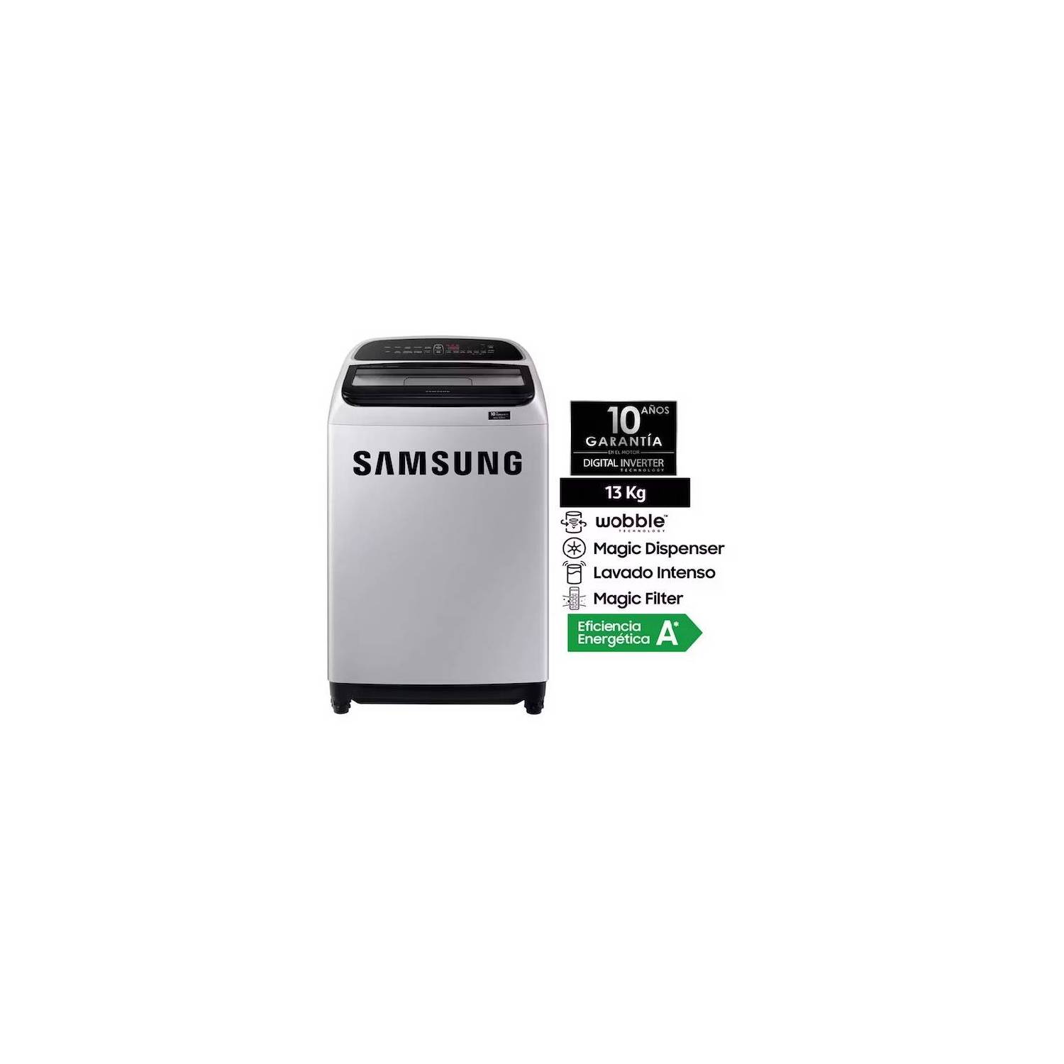 Lavadora Samsung 13KG Carga Superior WA13T5260BY