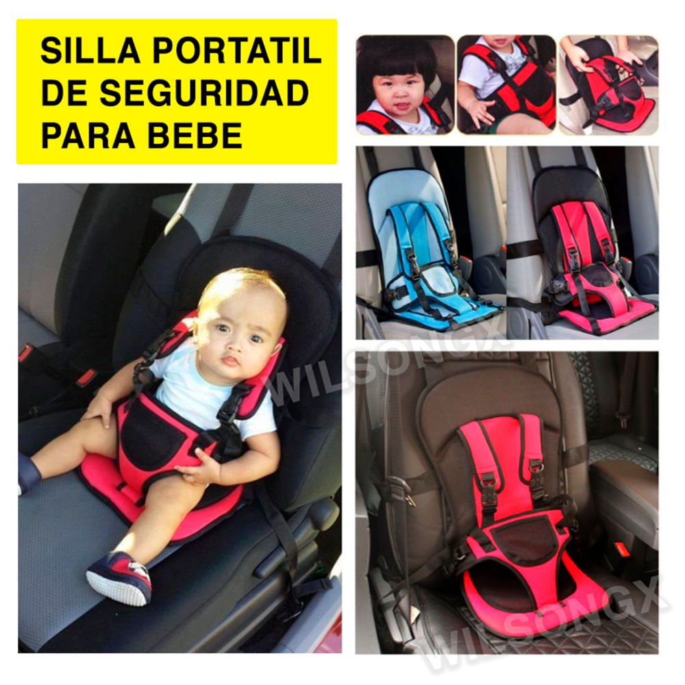 Silla de Bebé para Carro con Cinturón de Seguridad