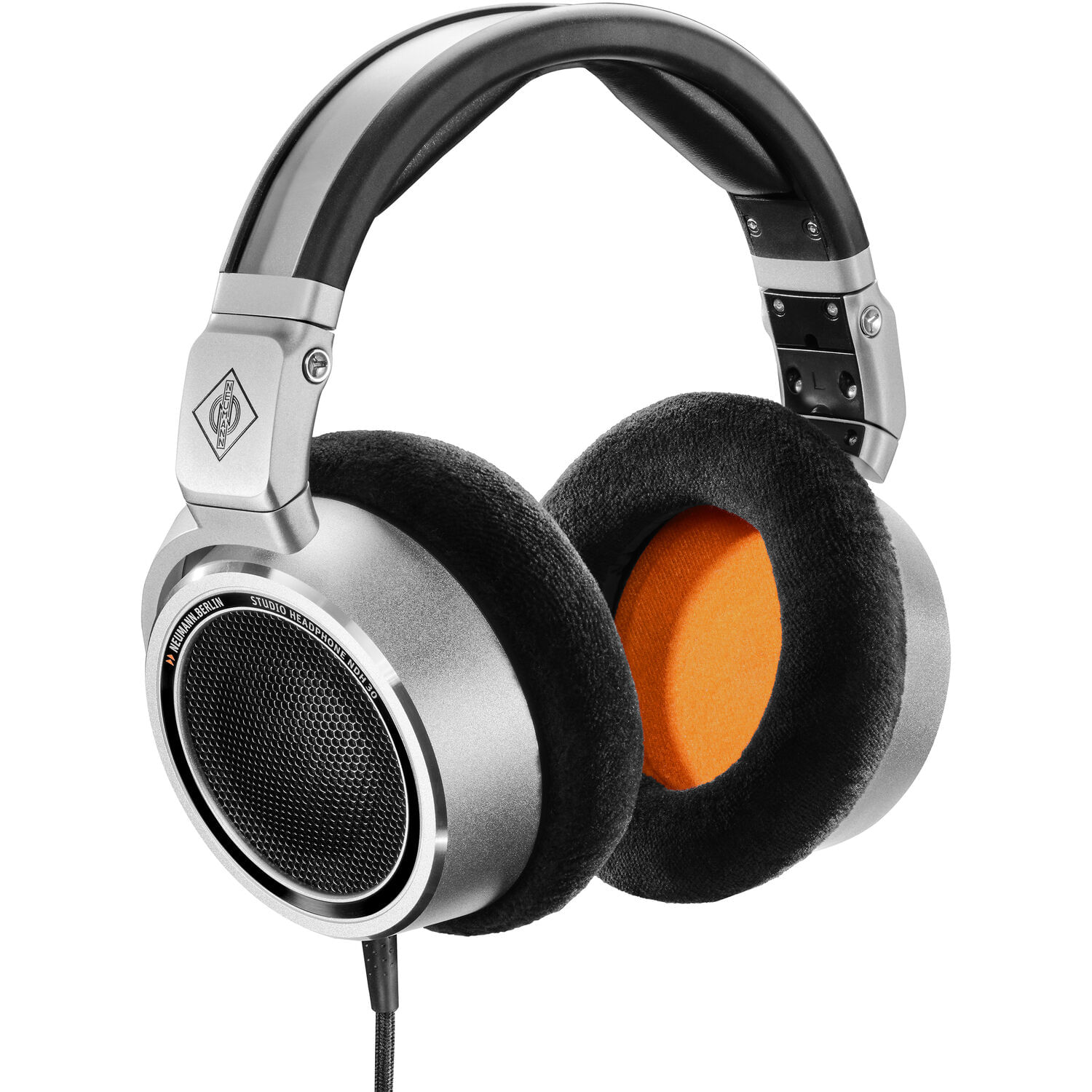 Auriculares de Estudio de Diadema Abierta Neumann Ndh 30 Plateados