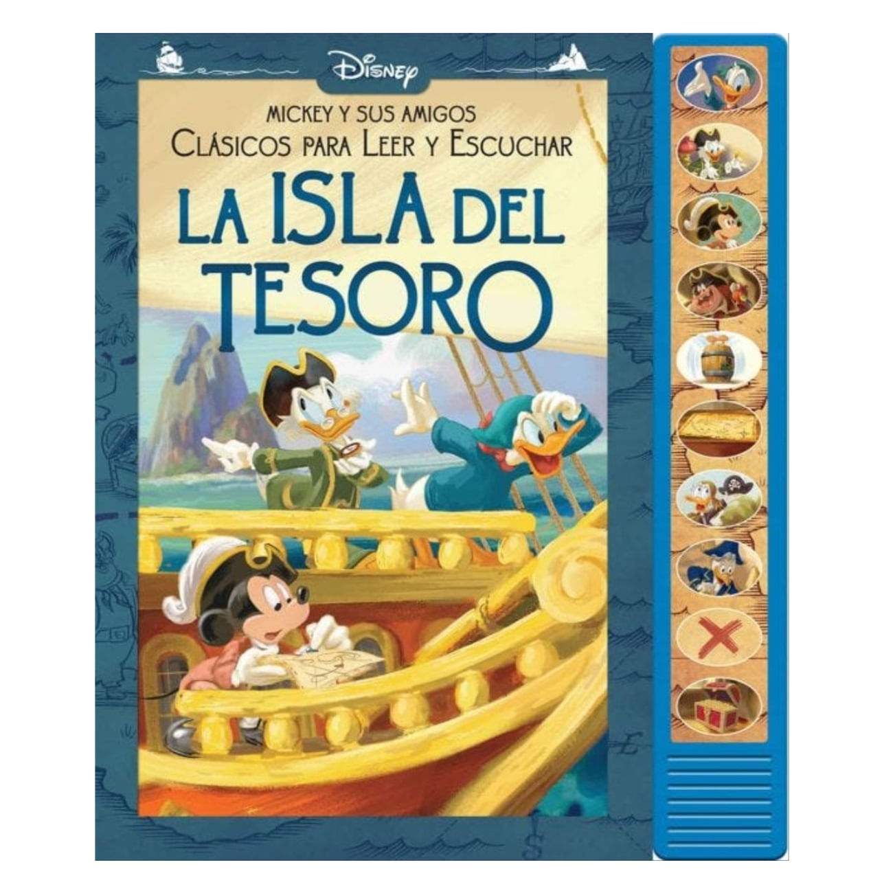 10 Bsb Disney Mickey y Amigos Rac: La Isla Del Tesoro