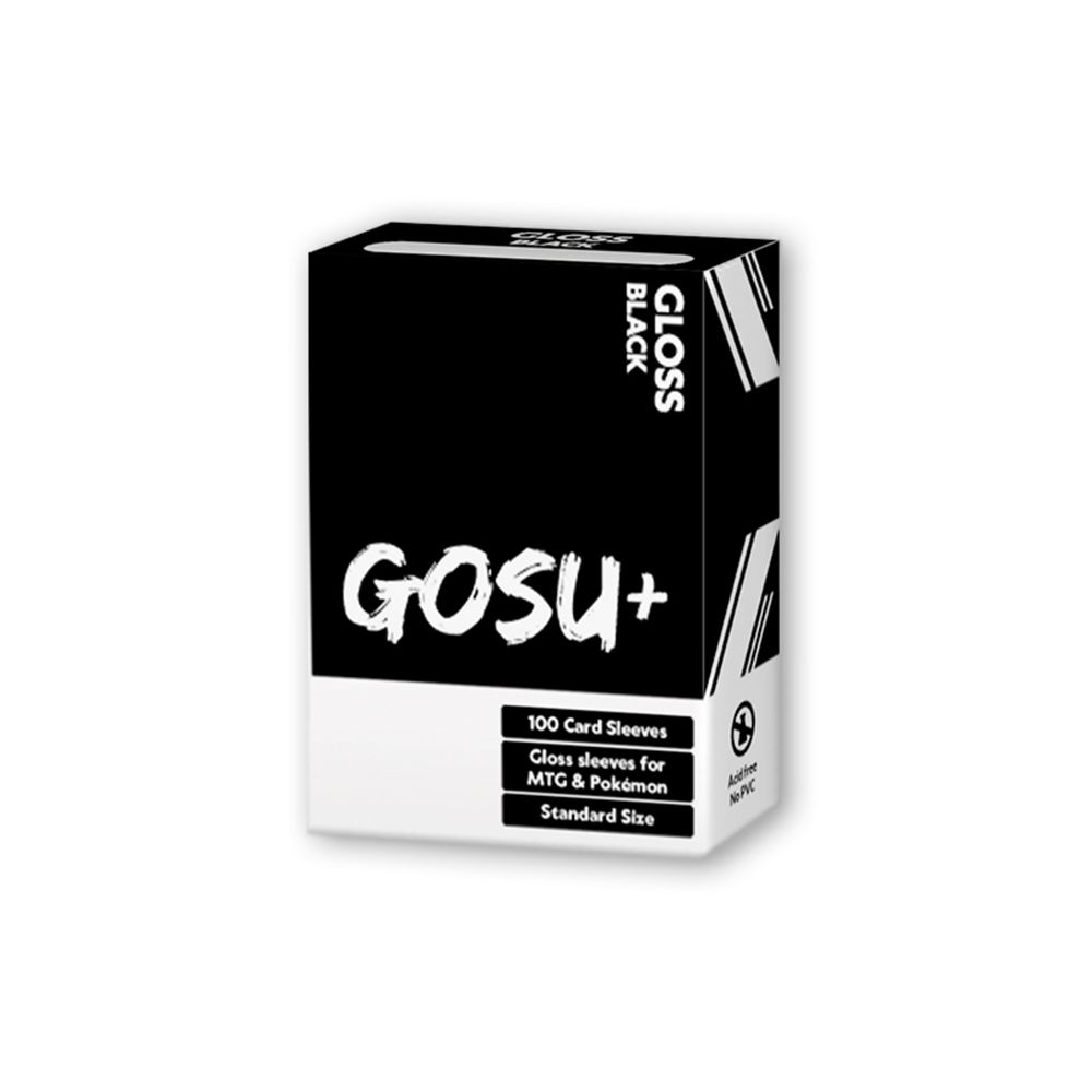 Fundas Gloss Gosu+ Standard Mtg - Negro