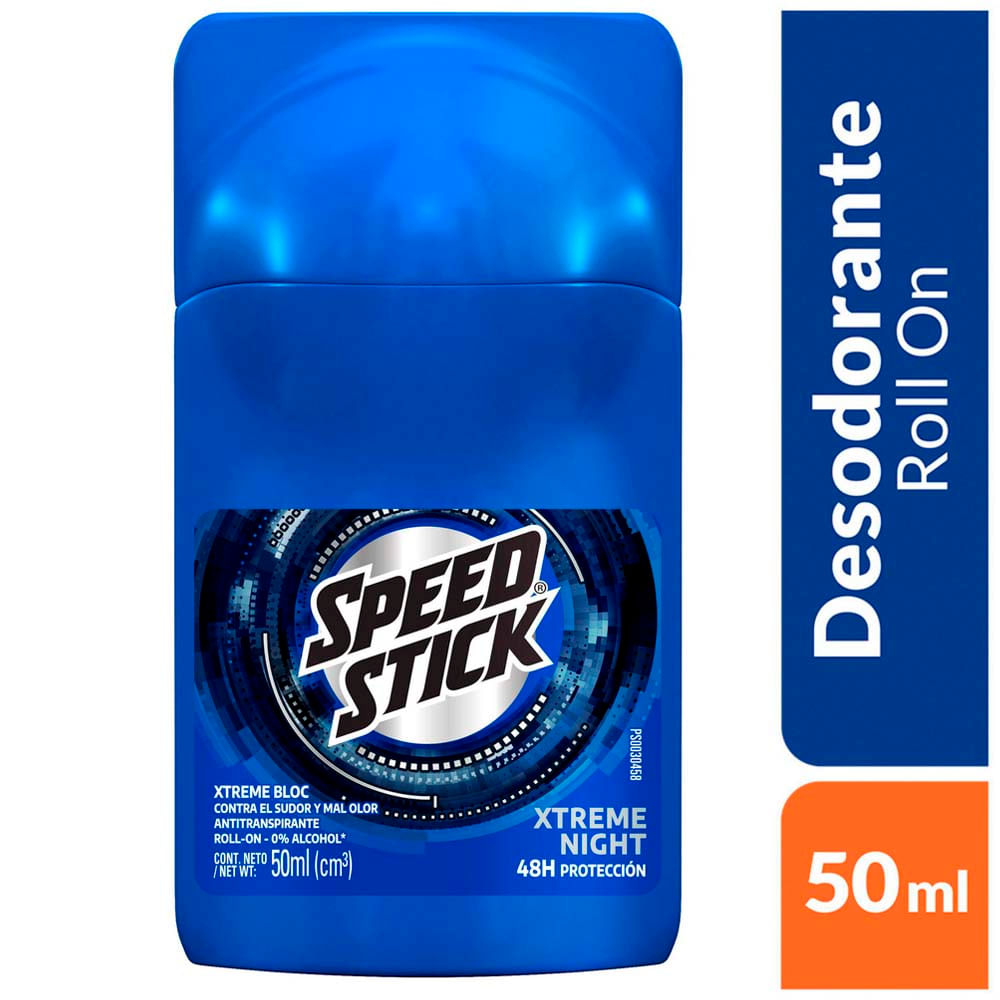 Desodorante para hombre en Roll On para Hombre SPEED STICK 24/7 Cool Night Frasco 50ml