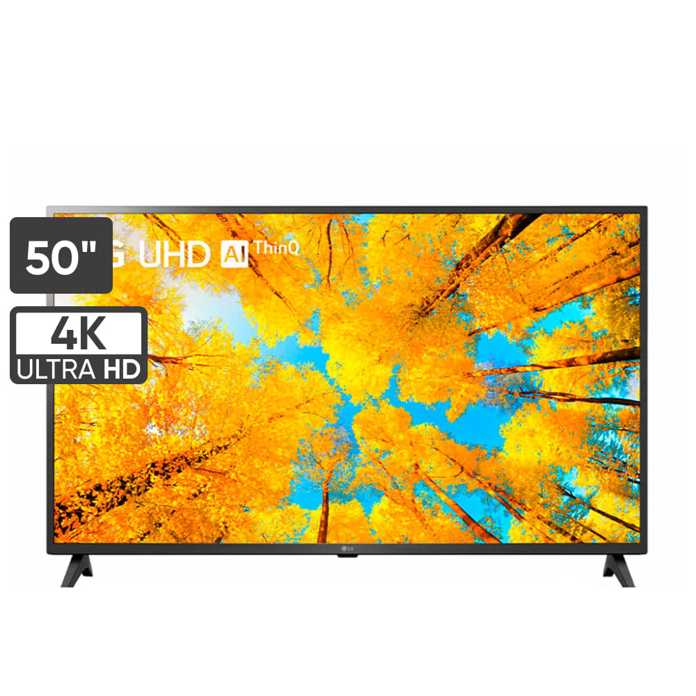 Televisor LG LED 50'' UHD 4K THINQ AI 50UQ7500