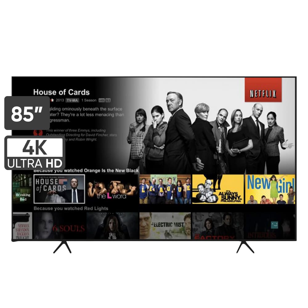 Televisor BLACKLINE LED  85" UHD 4K Smart Tv BL-TV85UHG5F3PE