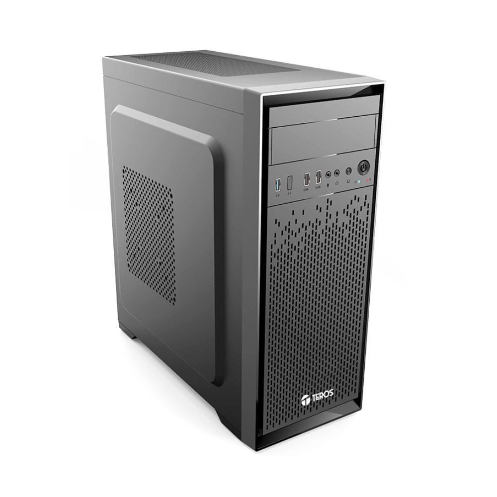 Case Teros TE-1166N Mid Tower ATX 600W REAL Negro