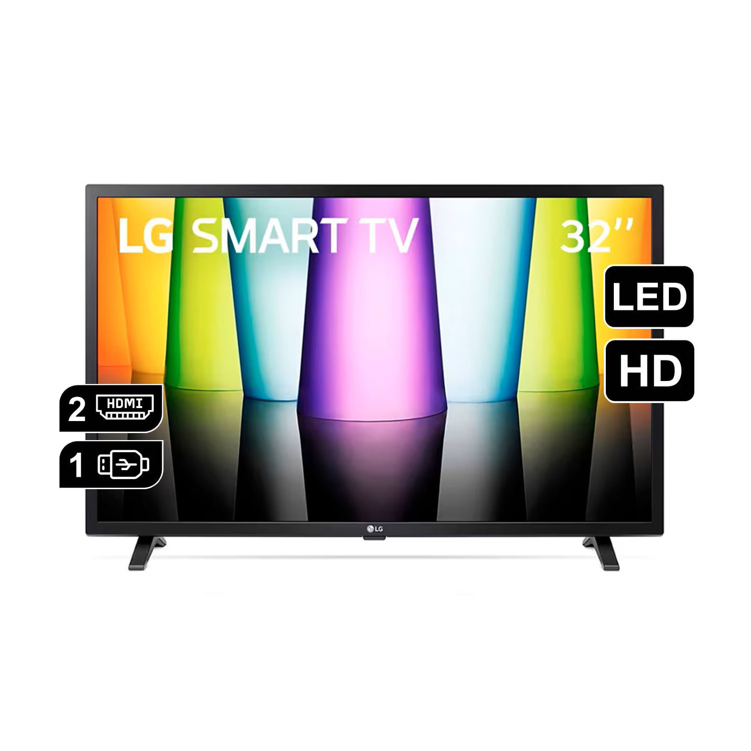 Televisor LG 32LQ630BPSA LED HD 32 Smart TV con ThinQ AI sistema WebOS integrado