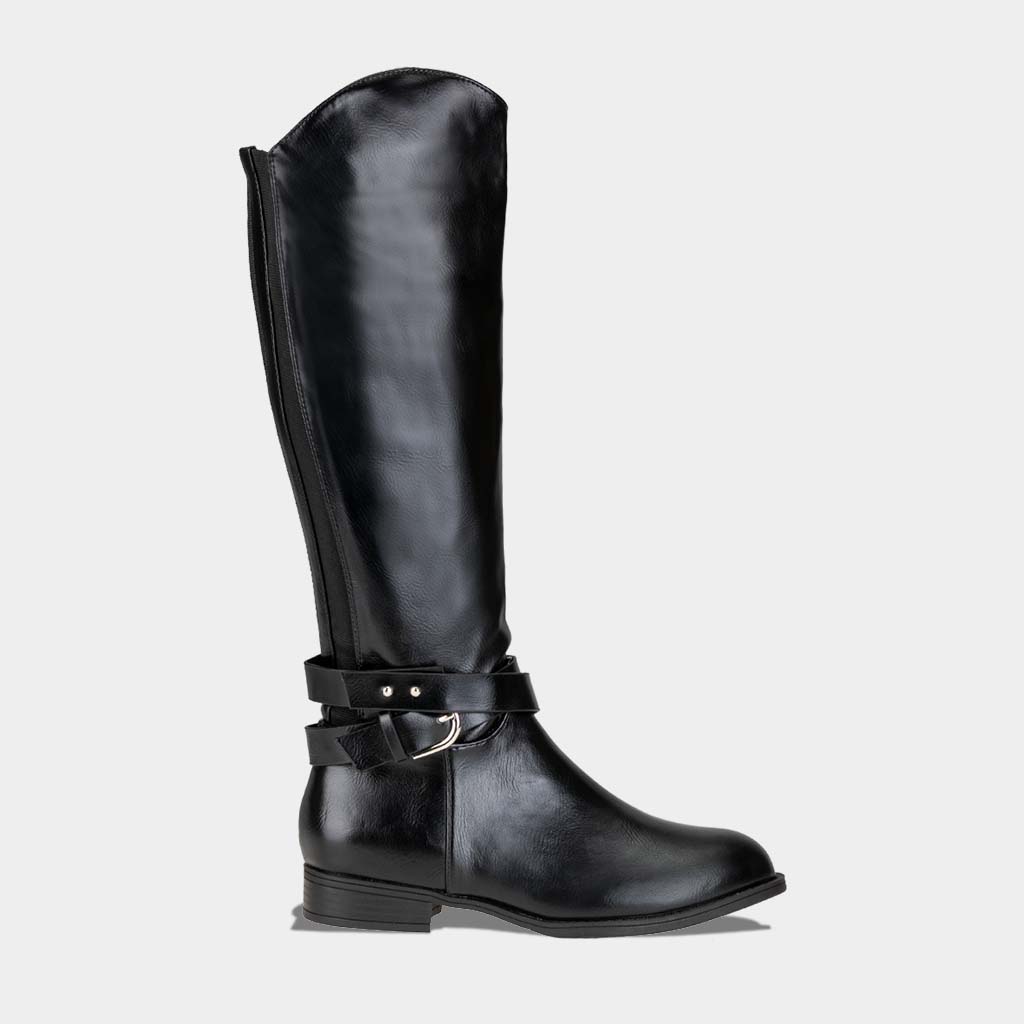 Botas para Mujer FOOTLOOSE FCH-HW009 PU Negro