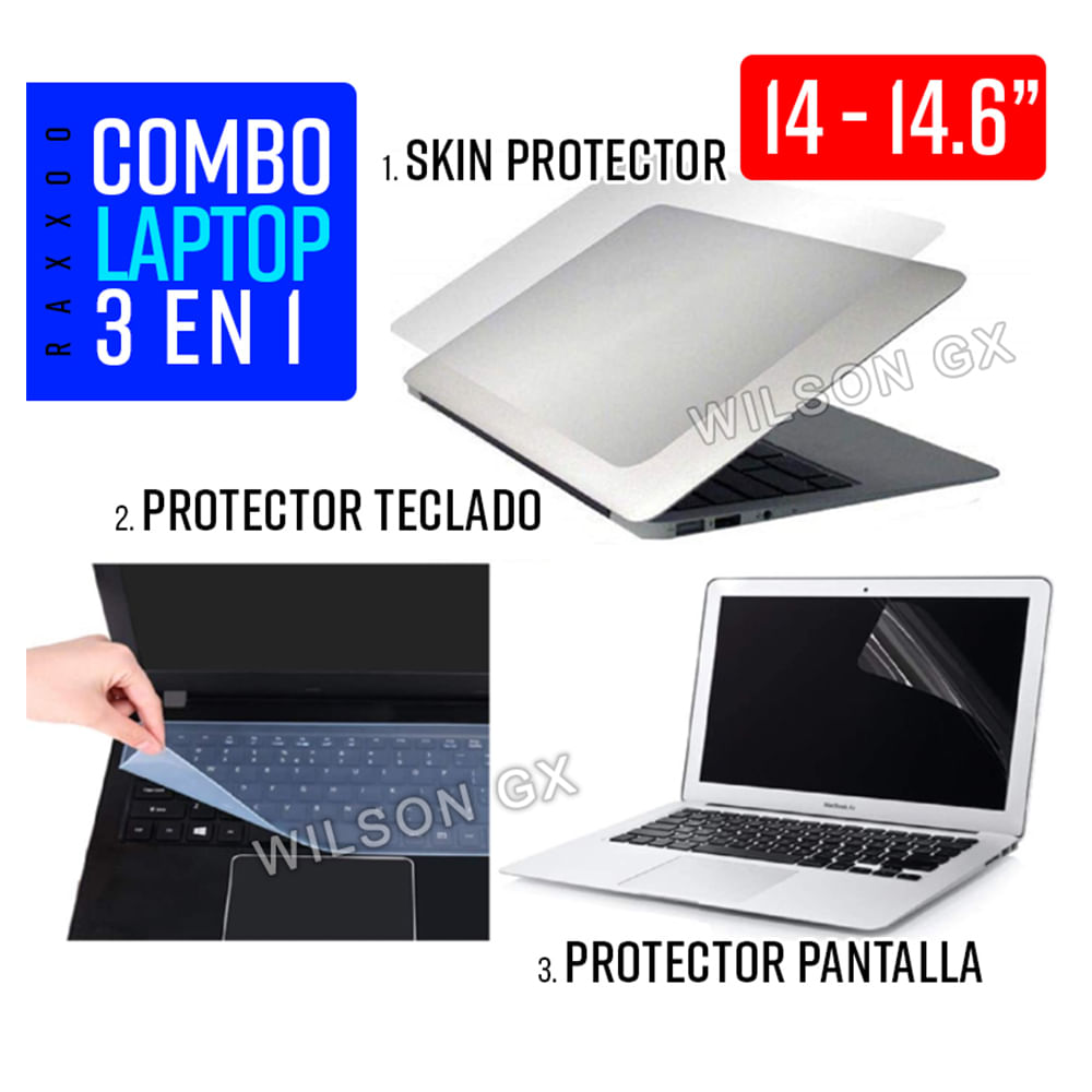 Combo Protector de Pantalla para Laptop 14 / 14.6''