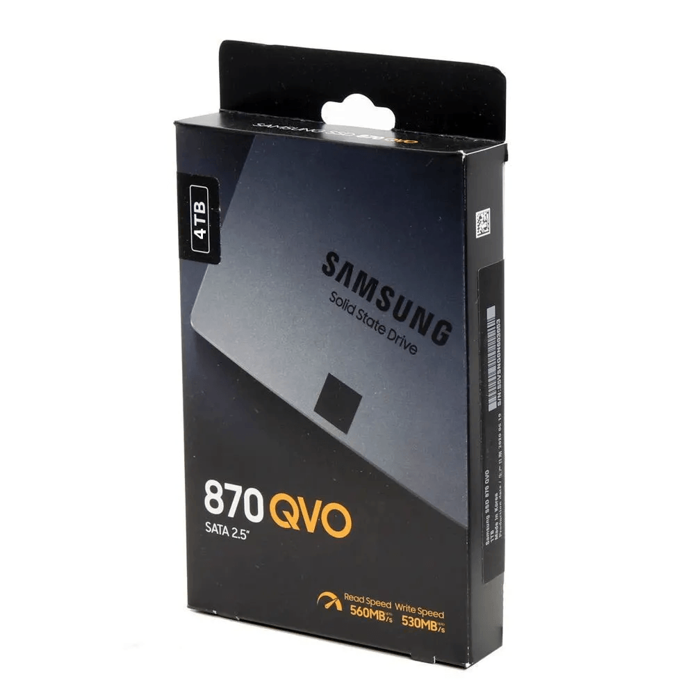 Disco Sólido SSD SAMSUNG 870 QVO 4TB 2.5 pulgadas SATA MZ-77Q4T0B/AM
