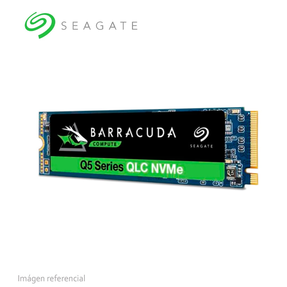 Disco Sólido SSD Seagate Barracuda Q5 500 GB M.2 Gen3 NVMe ZP500CV3A001