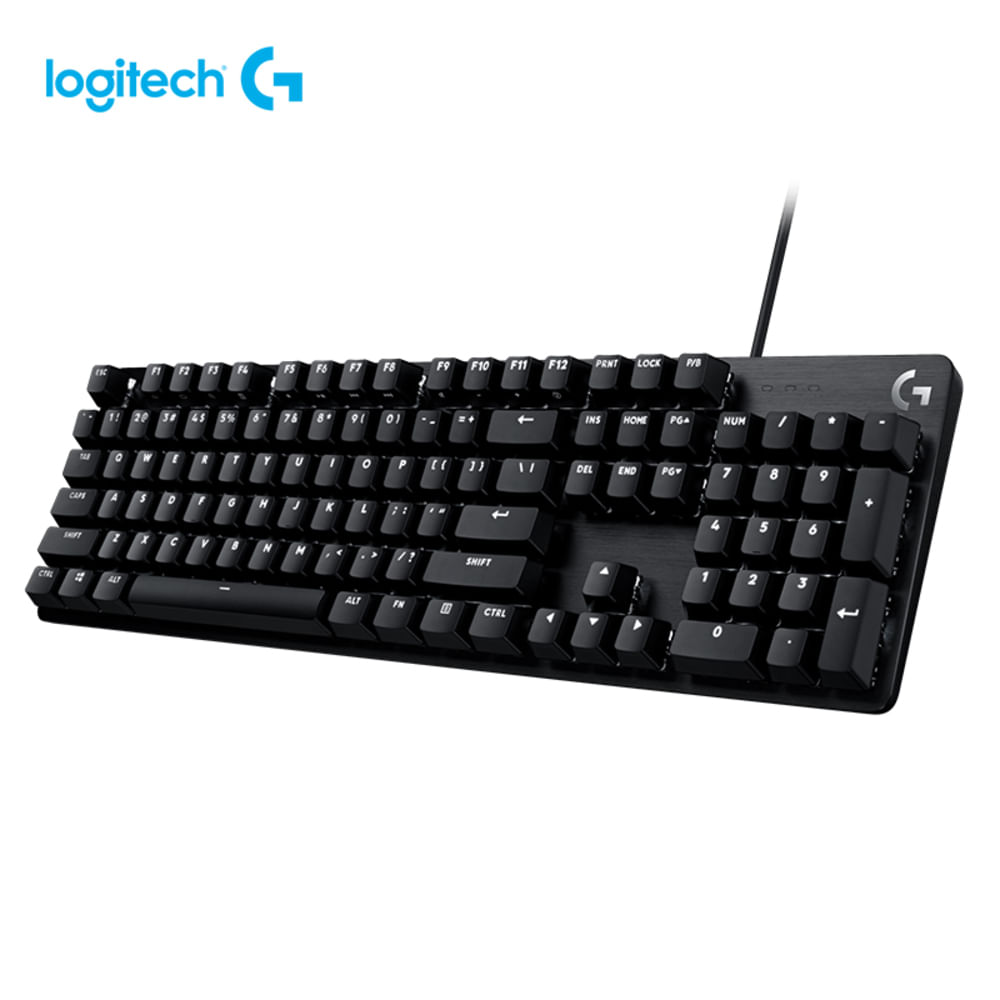 Teclado Ingles Logitech G413 Se Blacklight Mechanical Gaming Black