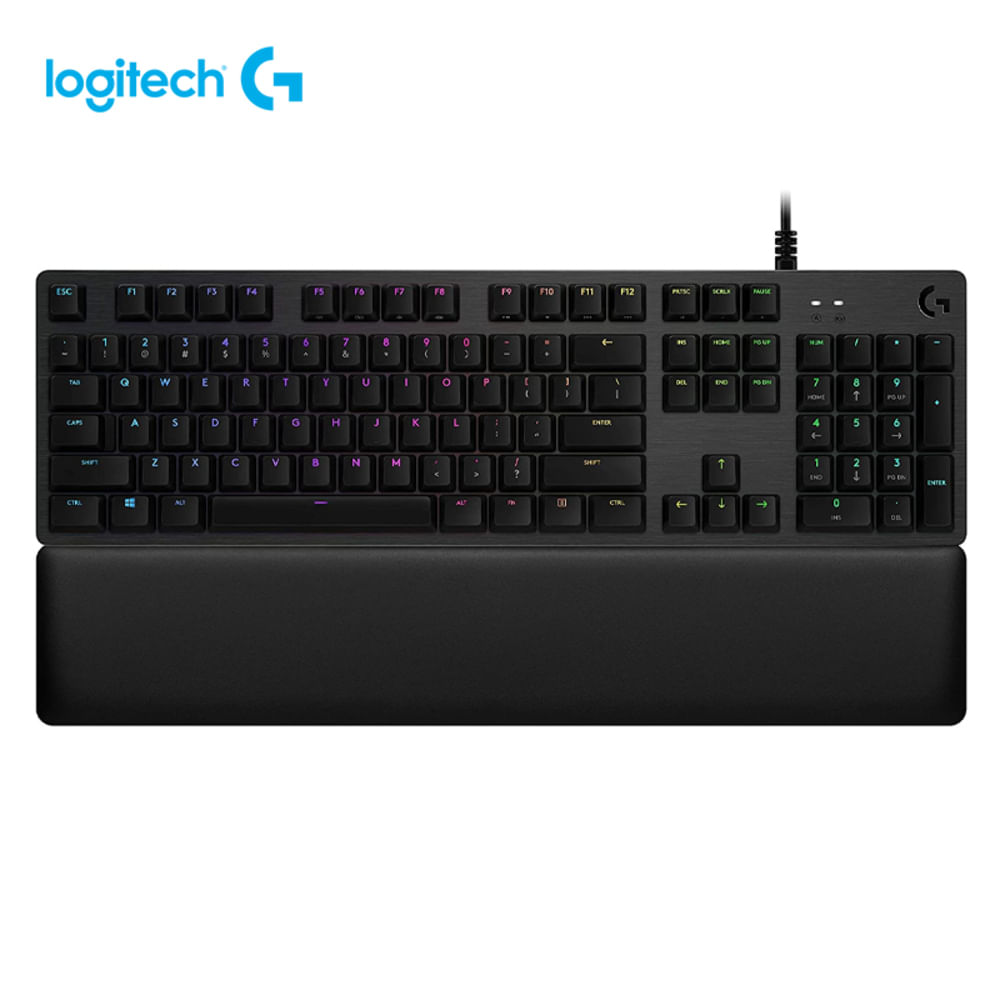 Teclado Ingles Logitech G513 Carbon Lightsync Gaming Rgb Black
