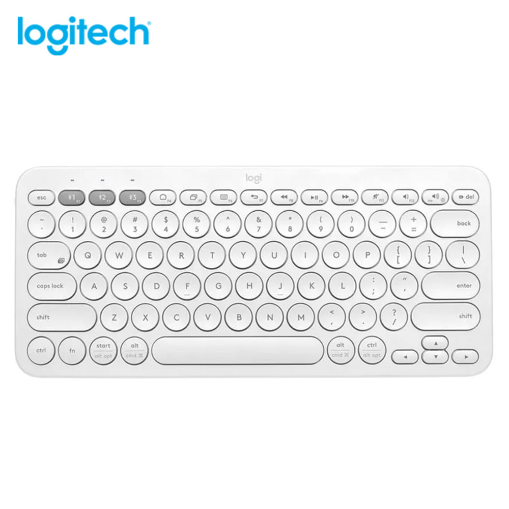 Teclado Logitech K380 Multi-Device Bluetooth Blanco