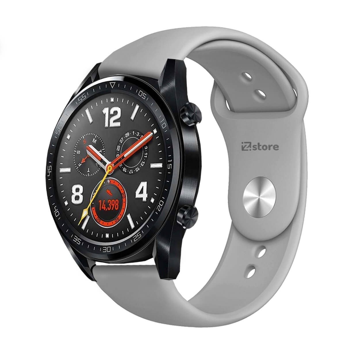 Correa Compatible Con Huawei Watch GT Gris Broche 20mm