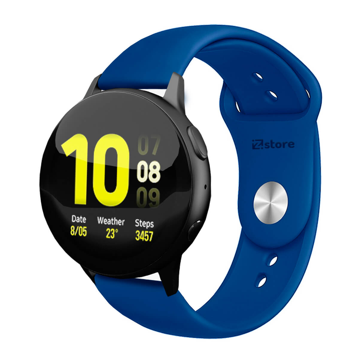 Correa Compatible Con Samsung Galaxy Watch Active 2 Azul Broche 20mm