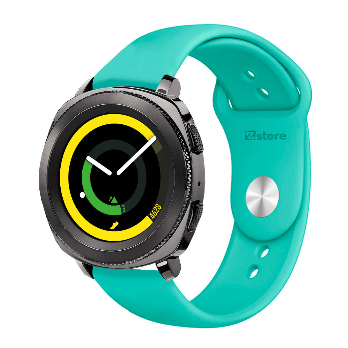 Correa Compatible Con Samsung Gear Sport Verde Esmeralda Broche 20mm