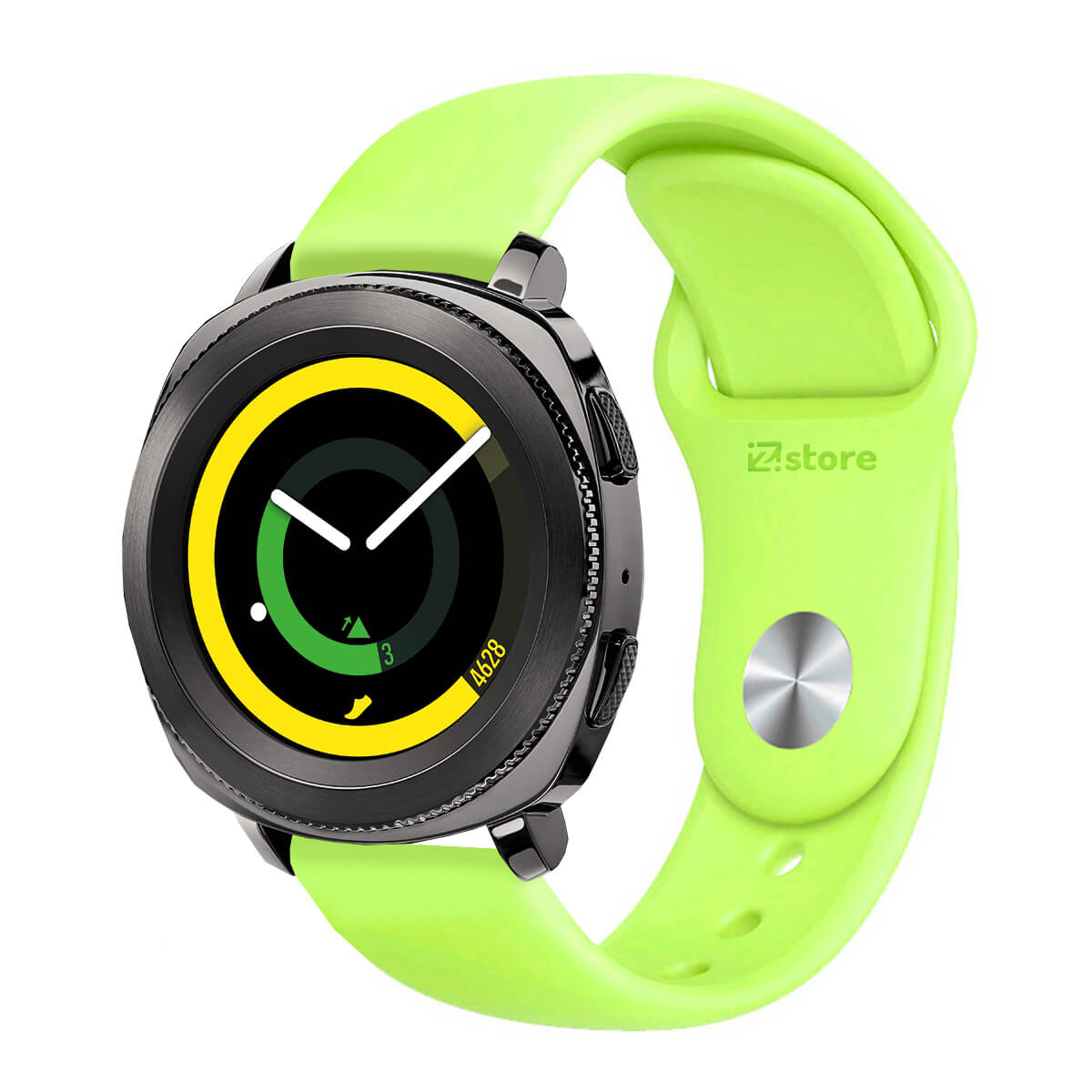 Correa Compatible Con Samsung Gear Sport Verde Limón Broche 20mm